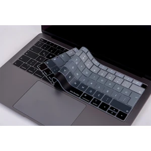 Laptop Macbook Air Klavye Kılıfı Türkçe Q Harf Baskılı A1932 ile Uyumlu Ombre