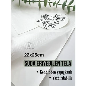 Suda Eriyebilen Yapışkanlı Tela 22X25CM Yset-13