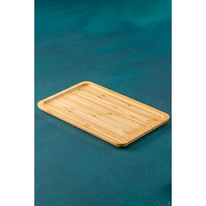 Bambu Sunum Tabak - 28 Cm