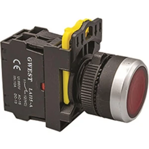 A5-01D (Kırmızı) 220V. LED Işıklı Stop Buton