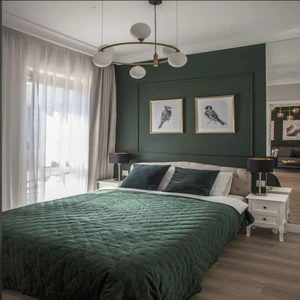 Yatak Odası Haki Tasarım Boyanabilir Çıta Hazır KESIM(ANKA131)