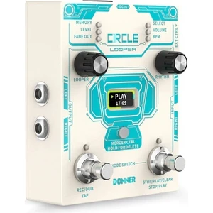 Circle Looper Pedalı (Beyaz)