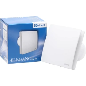 Elegance 100’LÜK Sessiz Banyo Havalandırma Fanı,tuvalet Aspiratörü, 90 M3-H