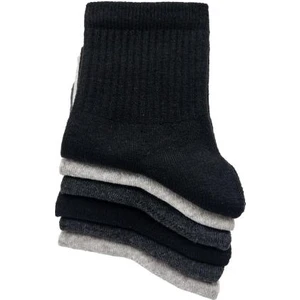Ciho Socks Kadın 6 Çift Basic Düz Renkler Tenis Çorabı