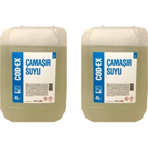 Çamaşır Suyu 4 L x 2 Adet