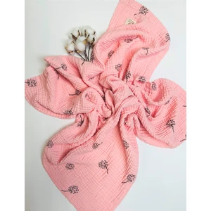 Mayu Baby Collection Puff Serisi %100 Pamuk Dört Katlı Müslin Bebek Battaniyesi