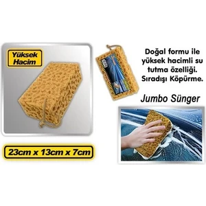 Btl Otomotiv Jumbo Sünger Orijinal Gerçek Araç Yıkama Süngeri