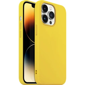 Buff iPhone 14 Pro Rubber S Kılıf Yellow