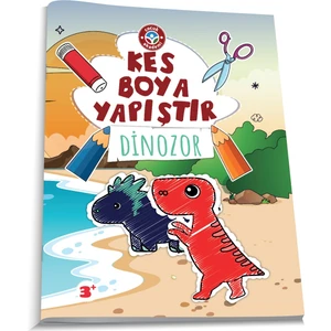 Çocuk Akademi Kes Boya Yapıştır- Dinozor - Özlem Durhat