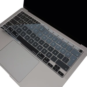 Macbook Air M1 Klavye Kılıfı Türkçe Q Baskı A2179 A2337 ile Uyumlu Ombre