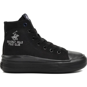 Beverly Hills Polo Club PO-30087 Siyah Kadın Hi Sneaker