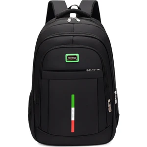 Yeni Unisex Sırt Çantası Büyük Kapasiteli Sırt Çantası Rahat Seyahat Sırt Çantası Moda Lise Öğrencisi Kolej Sırt Çantası (Yurt Dışından)