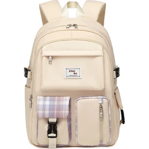 Zethus Yeni Unisex Sırt Çantası Ins Rüzgar Harajuku Okul Çantası Kişilik Trendinin Kore Versiyonu Serin Okul Sırt Çantası Seyahat Spor Sırt Çantası (Yurt Dışından)