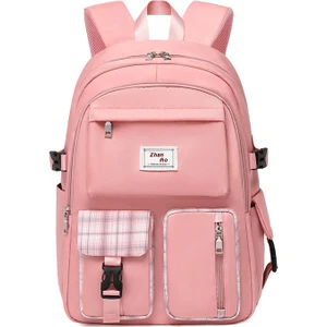 Zethus Yeni Unisex Sırt Çantası Ins Rüzgar Harajuku Okul Çantası Kişilik Trendinin Kore Versiyonu Serin Okul Sırt Çantası Seyahat Spor Sırt Çantası (Yurt Dışından)
