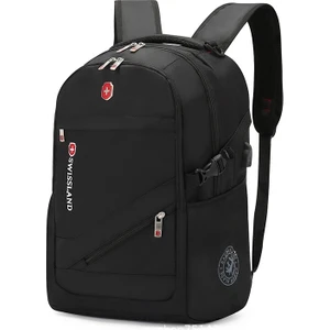 Yeni Erkek Sırt Çantası Kişilik Yakışıklı Saber Sırt Çantası Büyük Kapasiteli Seyahat Sırt Çantası Basit Trendy Spor Sırt Çantası (Yurt Dışından)