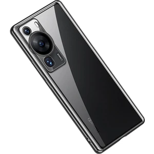 Huawei P60 Pro Yumuşak Tpu Net Telefon Kasası Elektrokaplama Düz Kenar Koruyucu Kapak (Yurt Dışından)