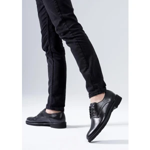 CZ London Deri Erkek Klasik Ayakkabı Bağcıklı Casual Model