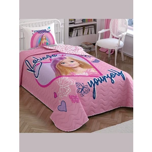 Lisanslı Yatak Örtüsü Seti Barbie Winter Tek Kişilik