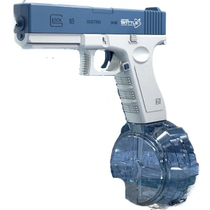 Glock Su Tabancası Otomatik Patlama Elektrikli Su Tabancası Oyuncak Yaz (Yurt Dışından)