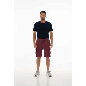 Erkek Regular Fit Kargo Cepli Parça Boyama Şort K21504278101