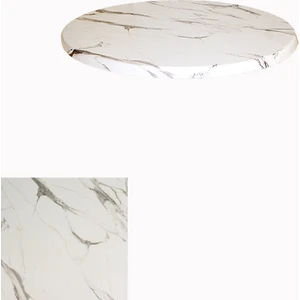 Werzalit Masa Tablası Yuvarlak 90CM - Afyon Mermer