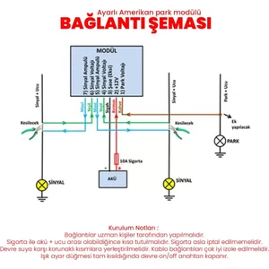Amerikan Park Modülü Ayarlı