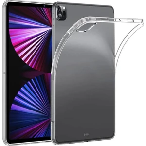 iPad Pro 11 M1 3. Nesil Uyumlu Şeffaf Silikon 11 Inç Tablet Kılıfı Kapak Renksiz