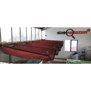 Size Ne Lazım 2m x 10m Kiremit File Açılır Kapanır Sürgülü Tente Dalgalı Gölgelik Pergole