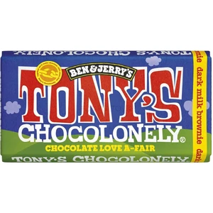 Chocolonely Ben & Jerry's Dark Milk Brownie 180 gr