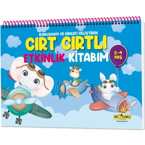 Yükselen Zeka Cırt Cırtlı Etkinlik Kitabım 2-4 Yaş