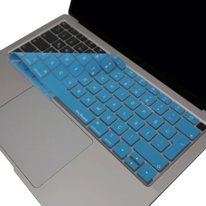 Laptop Macbook Air Klavye Kılıfı Türkçe Q Harf Baskılı A1932 ile Uyumlu