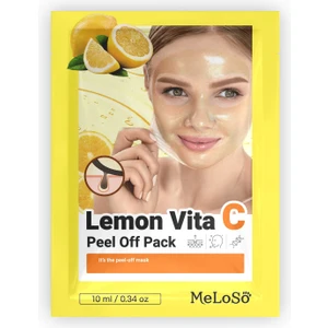 Dr. Meloso Aydınlatıcı ve Nemlendirici Limonlu Peel Off Yüz Maskesi C Vitamini 20'li Kore
