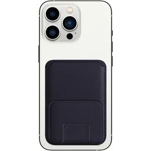 Buff iPhone Walletmag Stand Deri Cüzdan Purple Kılıf