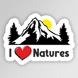 Sb Store Love Natures Outdoor Adventure Camping Karavan Off Road Sticker Etiket