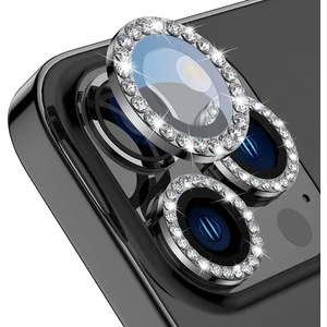 Buff iPhone 14 Pro / 14 Pro Max Diamond Lens Koruyucu Graphite