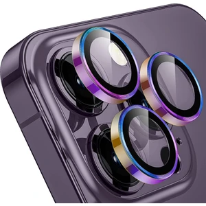 Buff iPhone 13 Pro / 13 Pro Max Kamera Metal Lens Koruyucu Colorful