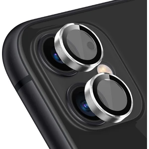 Buff iPhone 11 / 12 / 12 Mini Kamera Metal Lens Koruyucu Silver