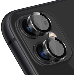 Buff iPhone 11 / 12 / 12 Mini Kamera Metal Lens Koruyucu Black
