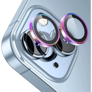 Buff iPhone 13 / 13 Mini Kamera Metal Lens Koruyucu Colorful