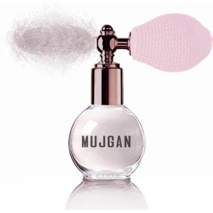 Parfüm Şekilli Sprey Simli Pudra Pembe