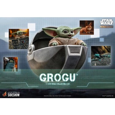 Hot Toys Grogu Sixth Scale Figure Set 908288 - Star Wars / Fiyatı