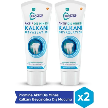 Sensodyne Promine Aktif Diş Minesi Kalkanı Diş Macunu x 2