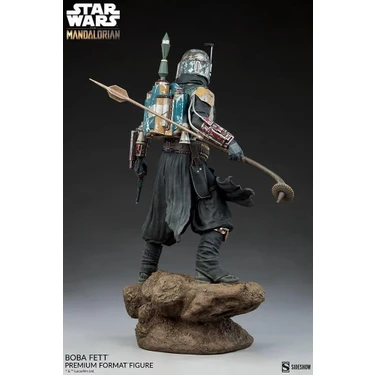 未開封 SIDESHOW STAR WARS Boba Fett Sideshow Collectibles Boba Fett Premium Format Figure - Fiyatı