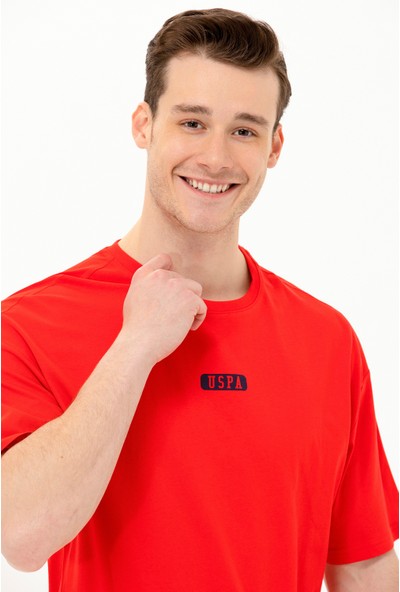 U.S. Polo Assn. Erkek Kırmızı T-Shirt 50264932-VR030