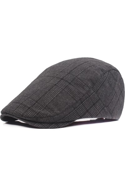 Muladbd Erkek Kasket Şapkası - Siyah (Yurt Dışından)