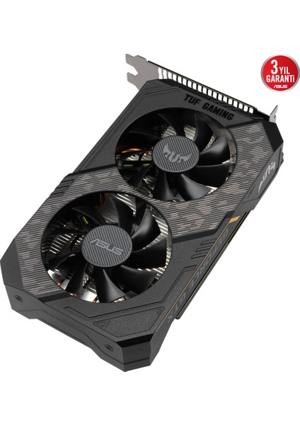 GEFORCE TUF GTX 1650 4GB 128bit GDDR6 1635MHz OC DVI HDMI DP (TUF-GTX1650-O4GD6-P-V2-GAMING) EKRAN KARTI