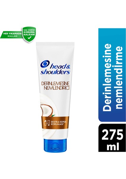 Head & Shoulders Derinlemesine Nemlendirici Kepek Karşıtı Saç Kremi 275 ml