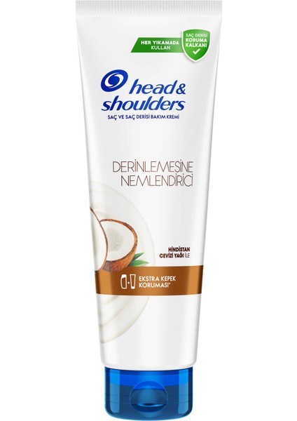 Head & Shoulders Derinlemesine Nemlendirici Kepek Karşıtı Saç Kremi 275 ml