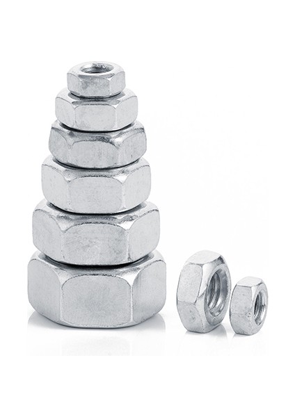 M24 Inox Metrik Somun Paket 5 Adet