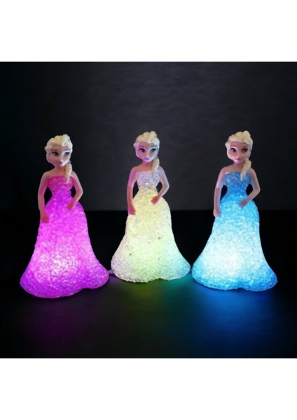 Karlar Prensesi Frozen Elsa LED Işık